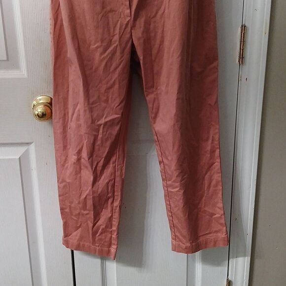 The Nines by Hatch maternity light mauve cropped jumpsuit romper  Sz XS NWOT - Picture 2 of 8